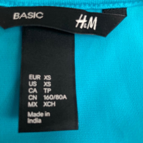 Turquoise Jersey Summer Dress - Picture 4 of 5